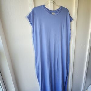 Abercrombie & Fitch Cap Sleeve Boxy Dress Purple Size Large